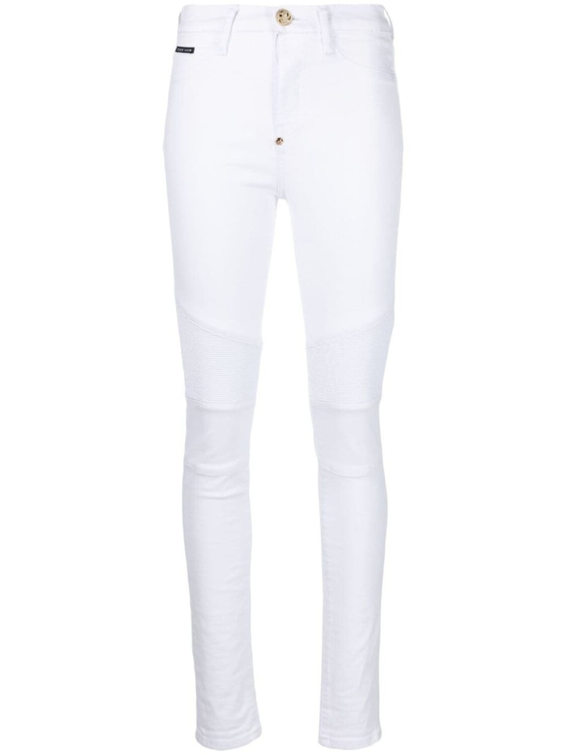 Philipp Plein джинсы Biker с завышенной талией, белый
Philipp Plein джинсы Biker с завышенной талией, белый