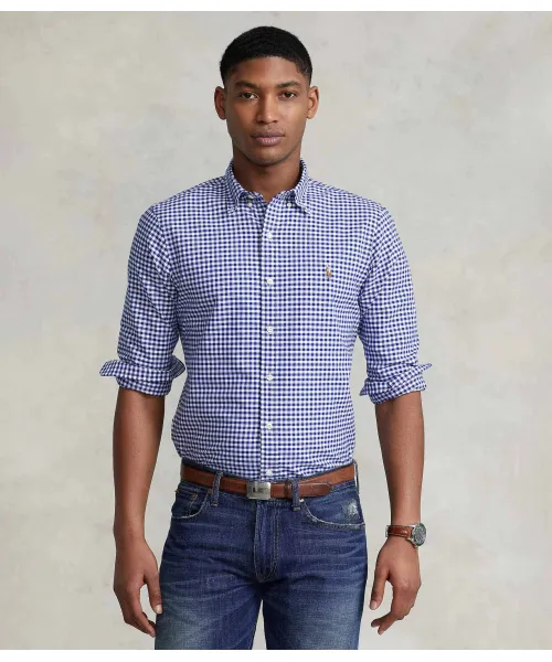 Рубашка Slim fit Polo Ralph Lauren, синий
Рубашка Slim fit Polo Ralph Lauren, синий