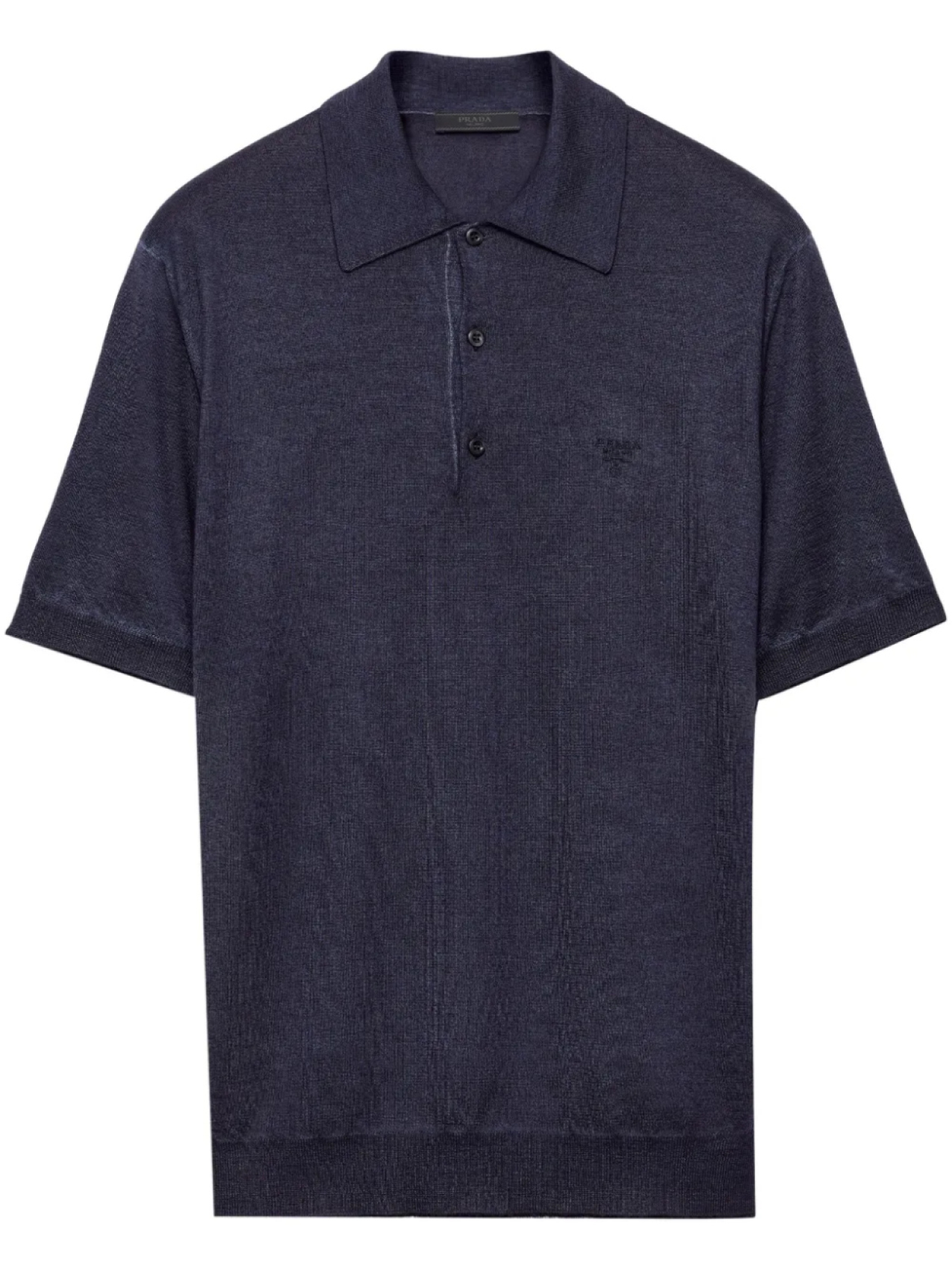Prada кашемировая рубашка поло, синий
Prada кашемировая рубашка поло, синий