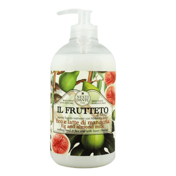 Увлажняющее жидкое мыло инжир и миндальное молоко, 500 мл Nesti Dante Il frutteto fig and almond milk
Увлажняющее жидкое мыло инжир и миндальное молоко, 500 мл Nesti Dante Il frutteto fig and almond milk