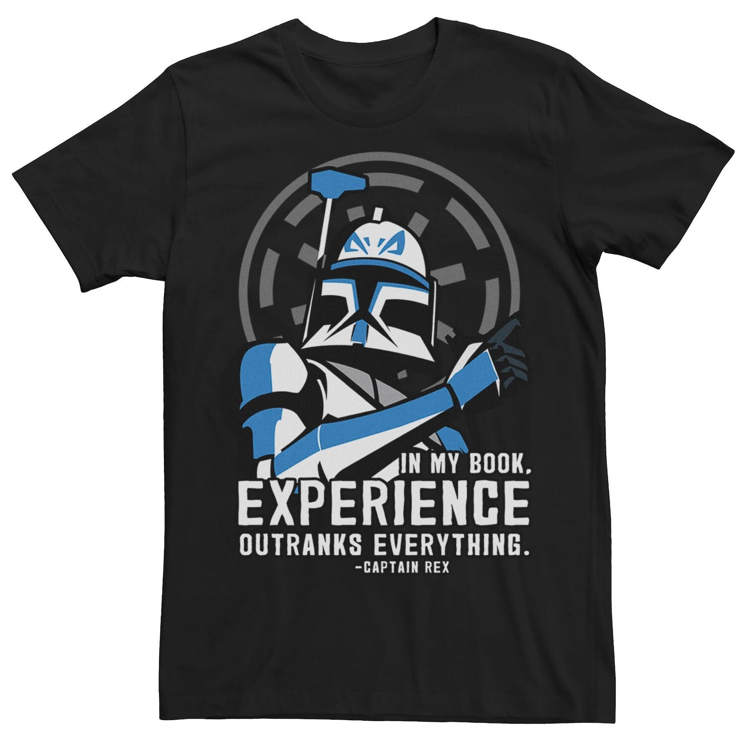 Мужская футболка «Войны клонов» Captain Rex Experience Star Wars, Черный, Мужская футболка «Войны клонов» Captain Rex Experience Star Wars 
Мужская футболка «Войны клонов» Captain Rex Experience Star Wars, Черный, Мужская футболка «Войны клонов» Captain Rex Experience Star Wars