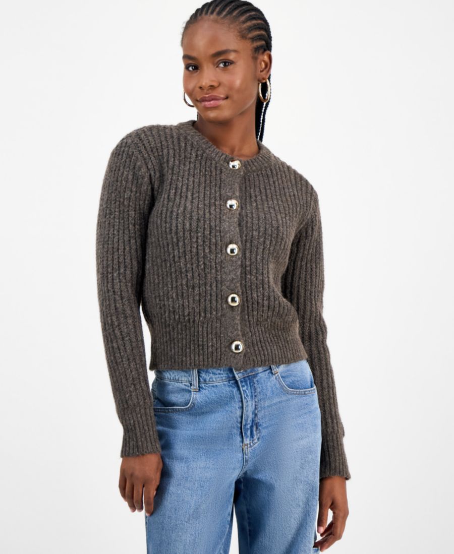 Укороченный женский кардиган на пуговицах, эксклюзивно для Macy's And Now This, Mocha Heather
Укороченный женский кардиган на пуговицах, эксклюзивно для Macy's And Now This, Mocha Heather