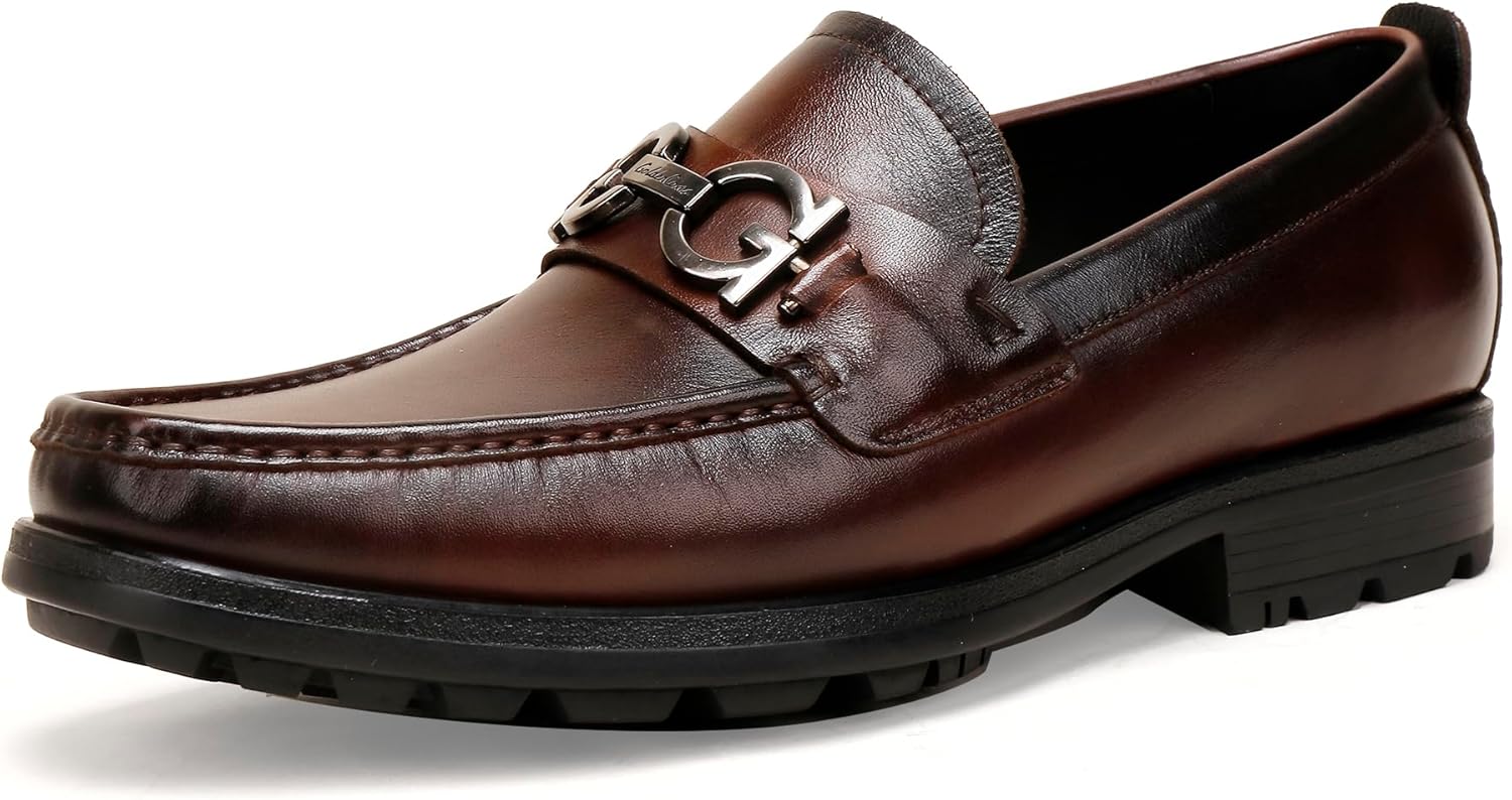 Мужские повседневные туфли GOLDEN COXES, премиальные формальные лоферы с пряжкой, деловые слипоны, пенни-лоферы для мужчин Golden Coxes Family, Coffee
Мужские повседневные туфли GOLDEN COXES, премиальные формальные лоферы с пряжкой, деловые слипоны, пенни-лоферы для мужчин Golden Coxes Family, Coffee