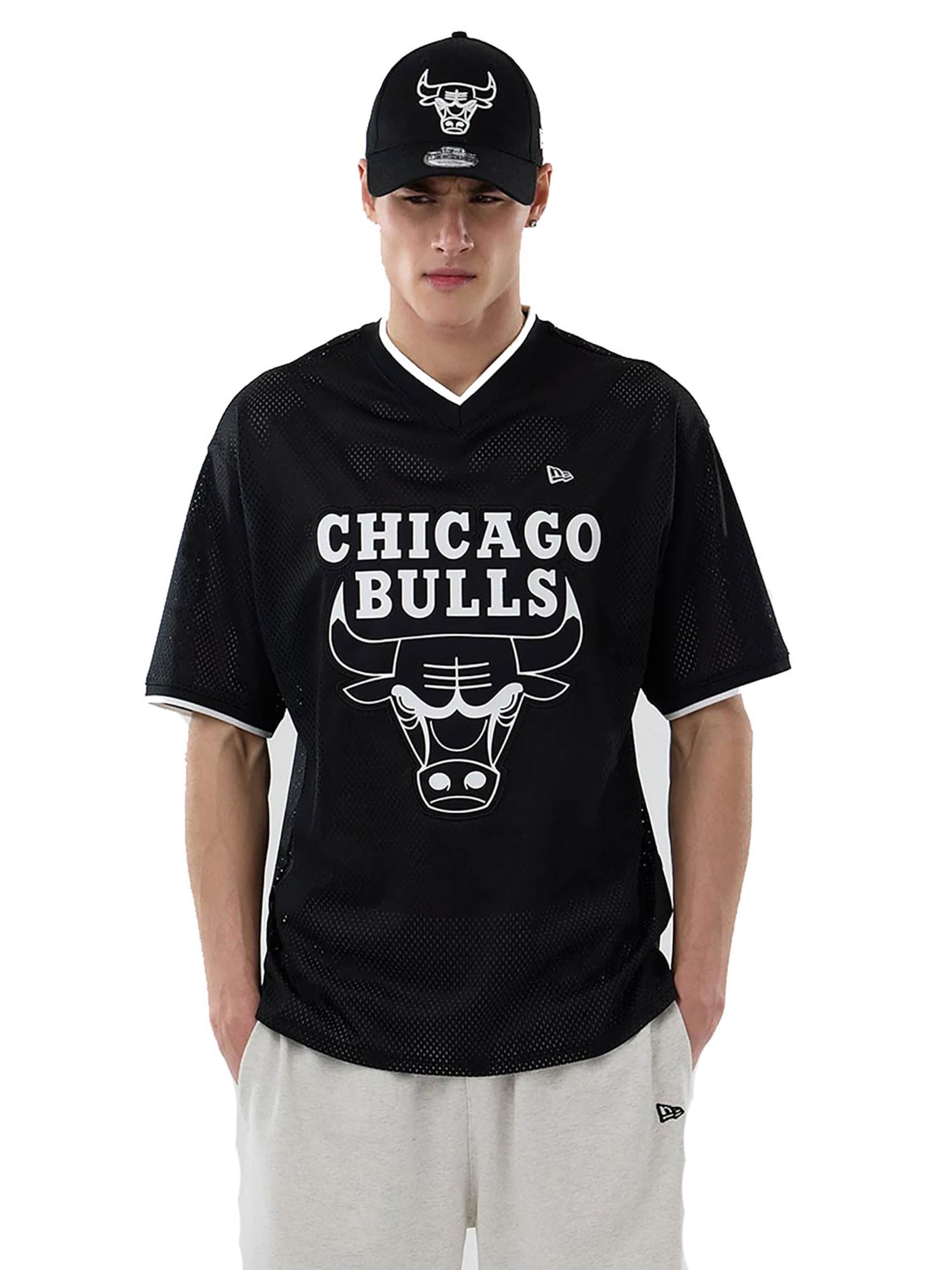 NEW ERA Футболка 'NBA Chicago Bulls' в черном цвете
NEW ERA Футболка 'NBA Chicago Bulls' в черном цвете