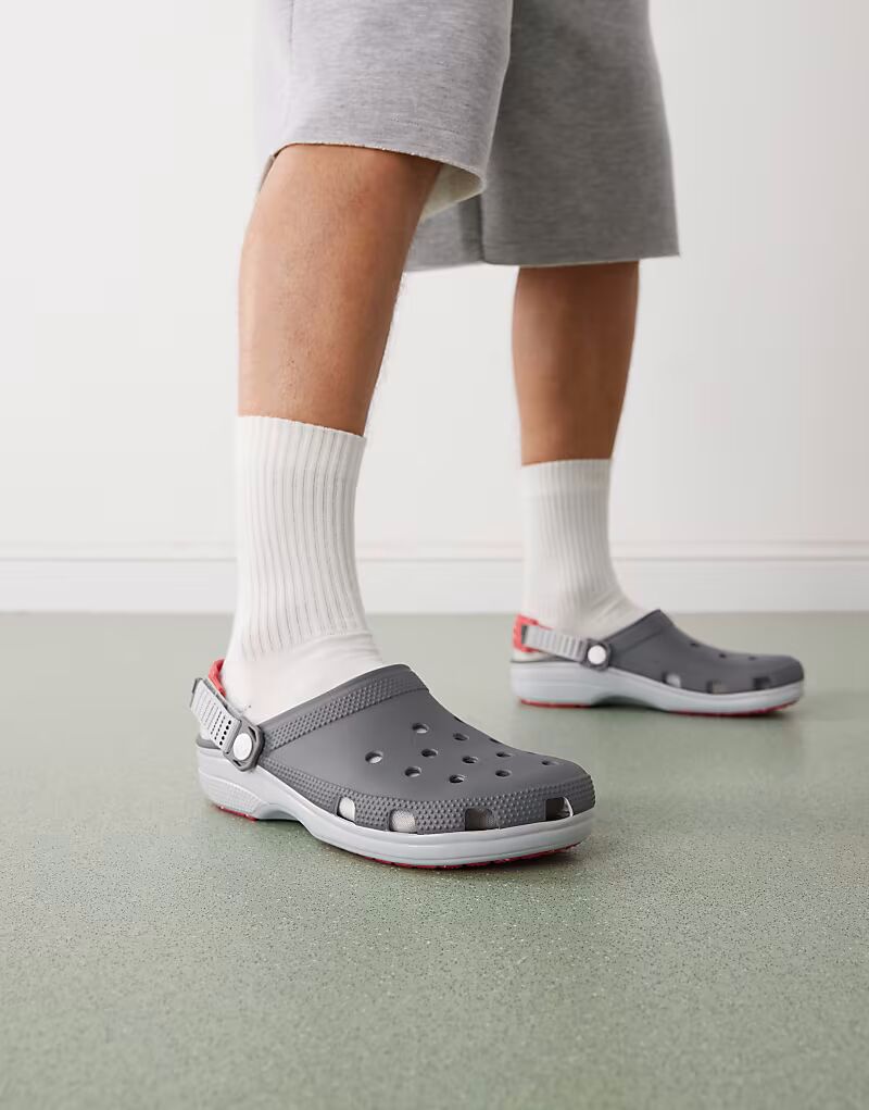 Сабо Classic Turbo серого цвета Crocs
Сабо Classic Turbo серого цвета Crocs
