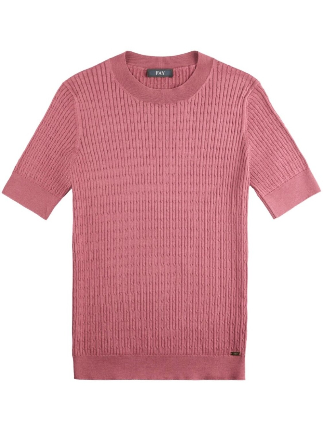 Fay футболка фактурной вязки, розовый
Fay футболка фактурной вязки, розовый