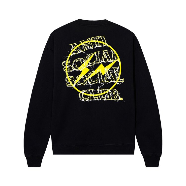 Толстовка Anti Social Social Club x Fragment Design Bolt Crewneck, черный
Толстовка Anti Social Social Club x Fragment Design Bolt Crewneck, черный