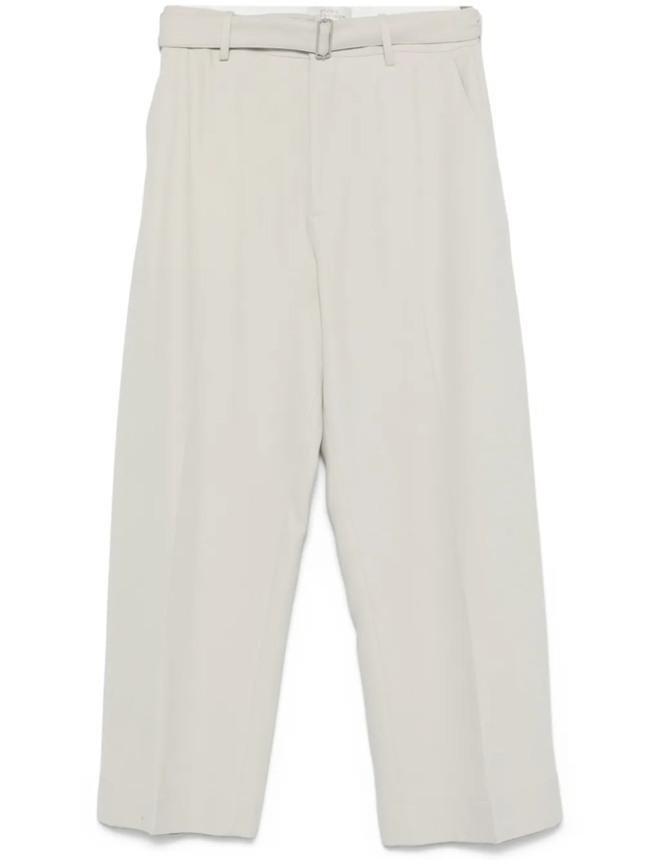 Брюки с поясом Studio Nicholson, нейтральный
Брюки с поясом Studio Nicholson, нейтральный