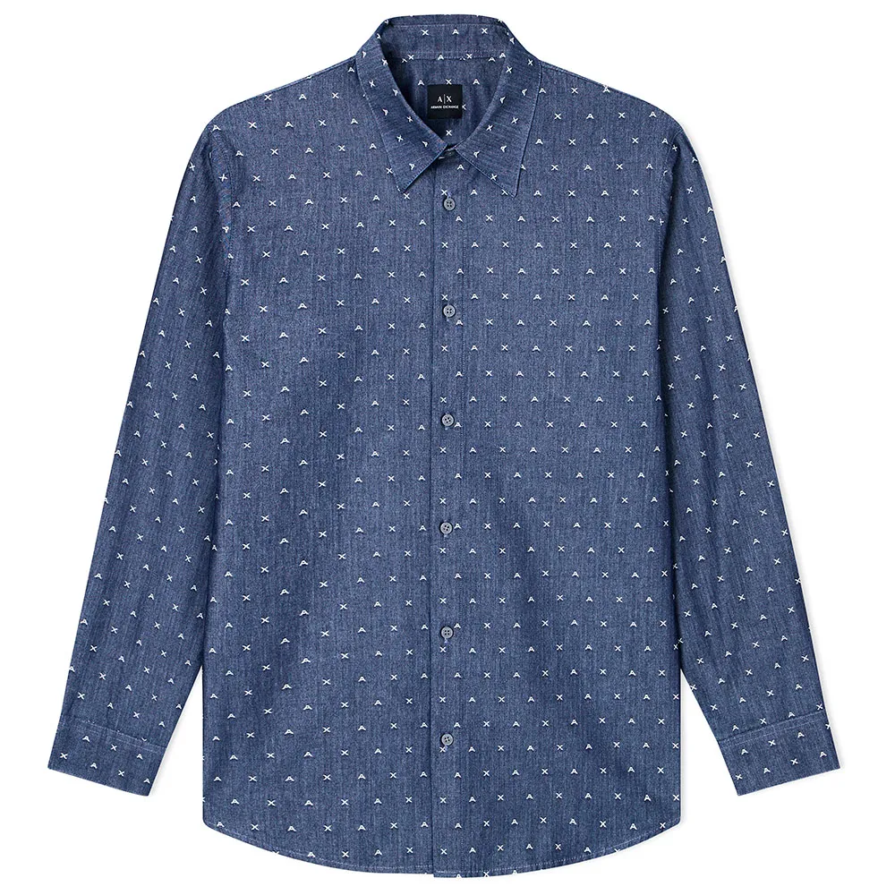 Рубашка Armani Exchange XM001716_AF17528, синий
Рубашка Armani Exchange XM001716_AF17528, синий