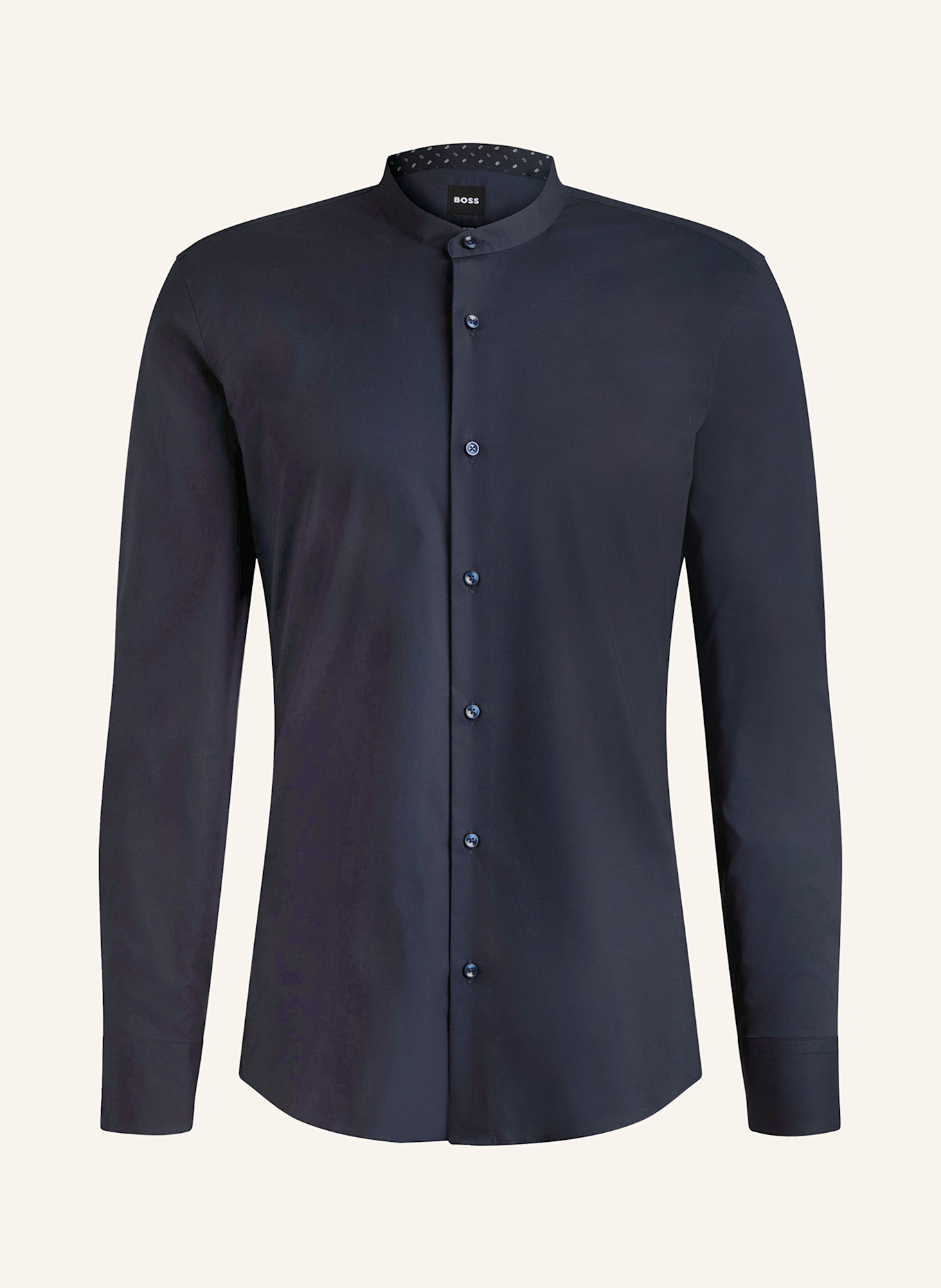 Рубашка Hank slim fit с воротником-стойкой Boss, синий
Рубашка Hank slim fit с воротником-стойкой Boss, синий