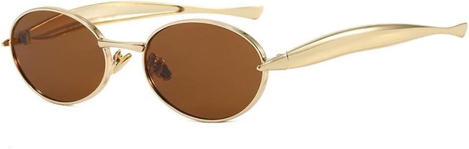 Ретро металлические маленькие круглые солнцезащитные очки для женщин, модные солнцезащитные очки в маленькой оправе, стильные очки для женщин и мужчин UJNHGQ, Gold Tea
Ретро металлические маленькие круглые солнцезащитные очки для женщин, модные солнцезащитные очки в маленькой оправе, стильные очки для женщин и мужчин UJNHGQ, Gold Tea