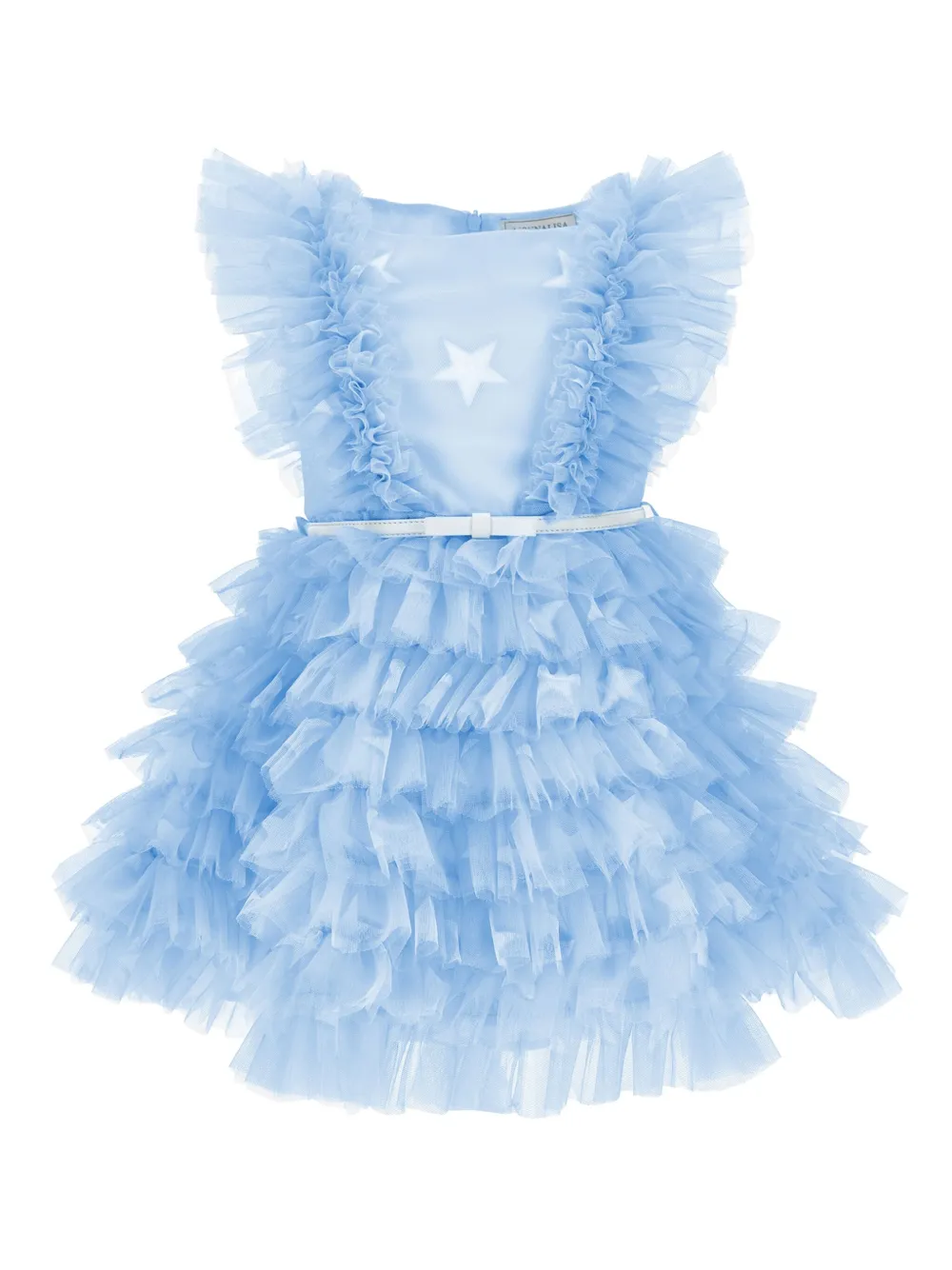 Платье из тюля с принтом Monnalisa, синий
Платье из тюля с принтом Monnalisa, синий