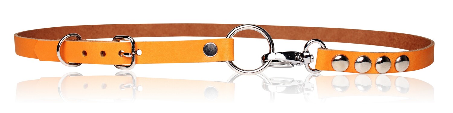 Кожаный ремень FRONHOFER, оранжевый 
Кожаный ремень FRONHOFER, оранжевый