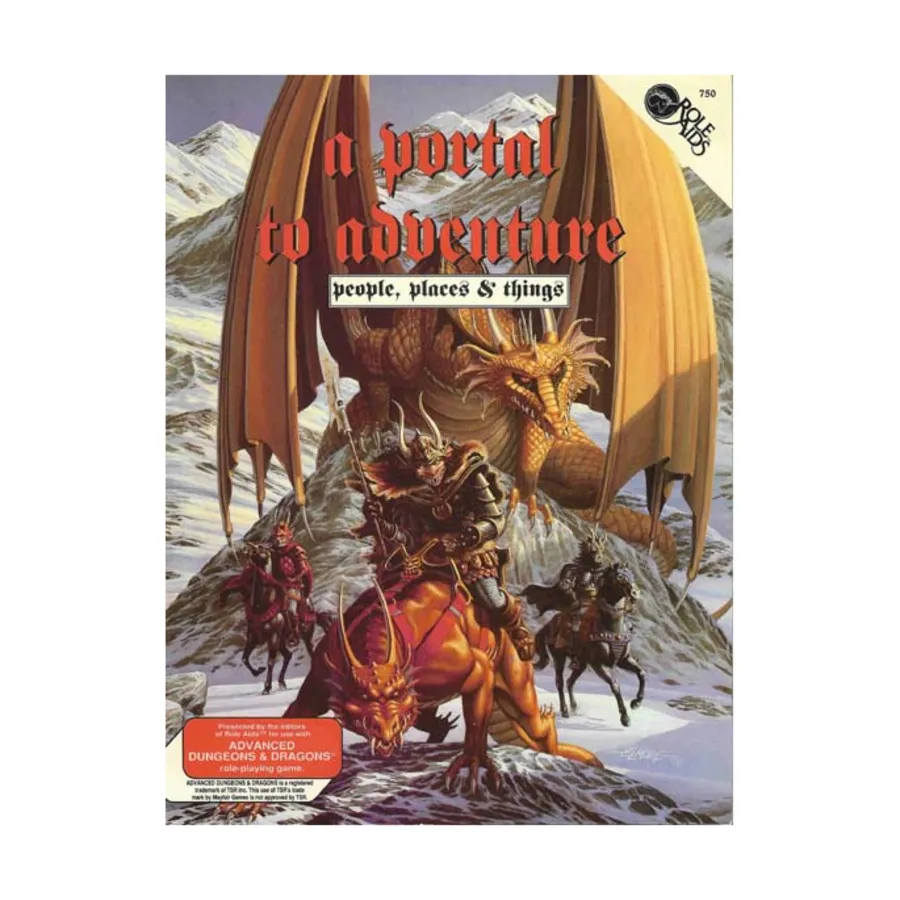 Portal to Adventure, A, Roleaids - Fantasy Modules & Supplements (D&D, AD&D), мягкая обложка
Portal to Adventure, A, Roleaids - Fantasy Modules & Supplements (D&D, AD&D), мягкая обложка
