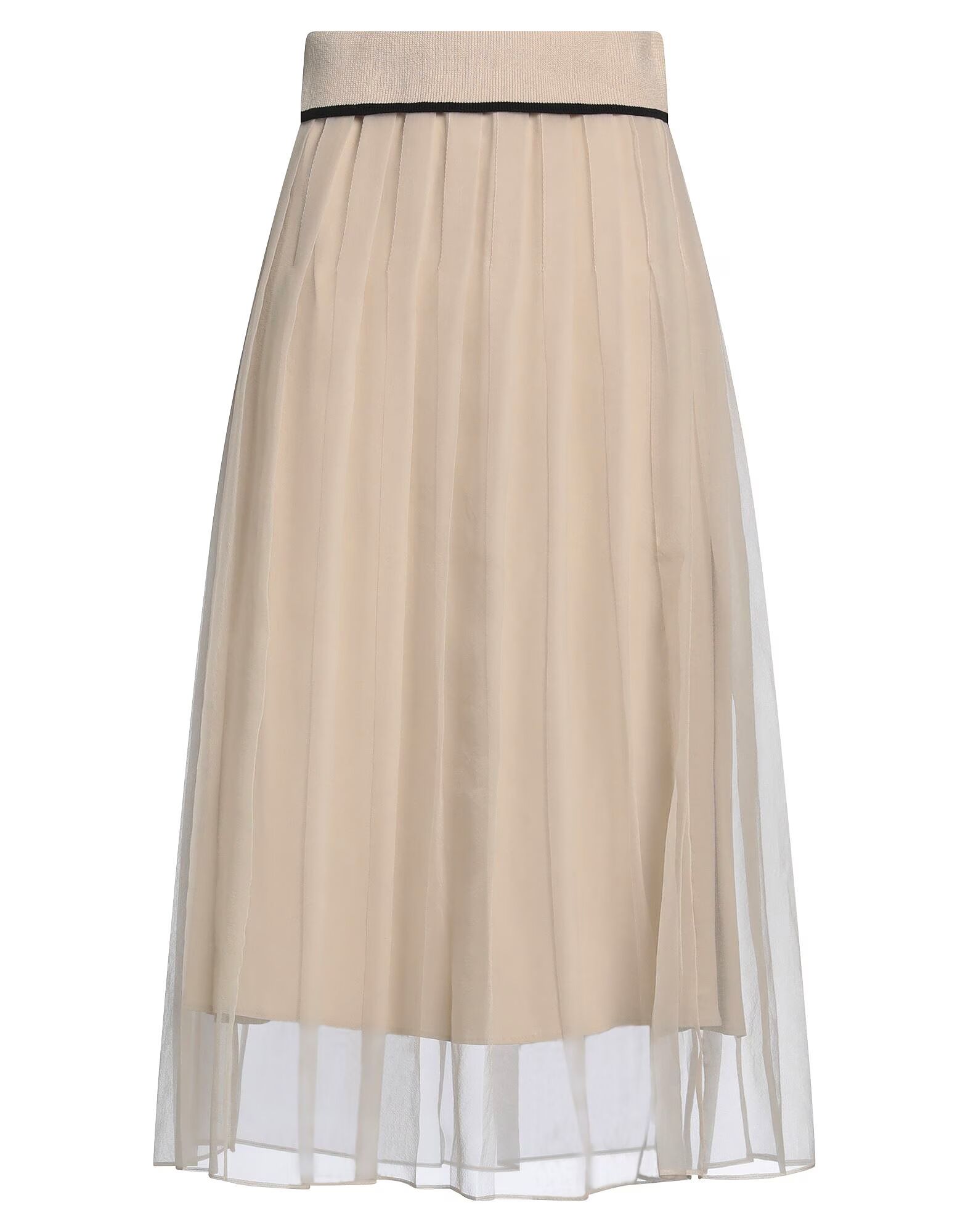 Юбка миди Brunello Cucinelli, бежевый
Юбка миди Brunello Cucinelli, бежевый