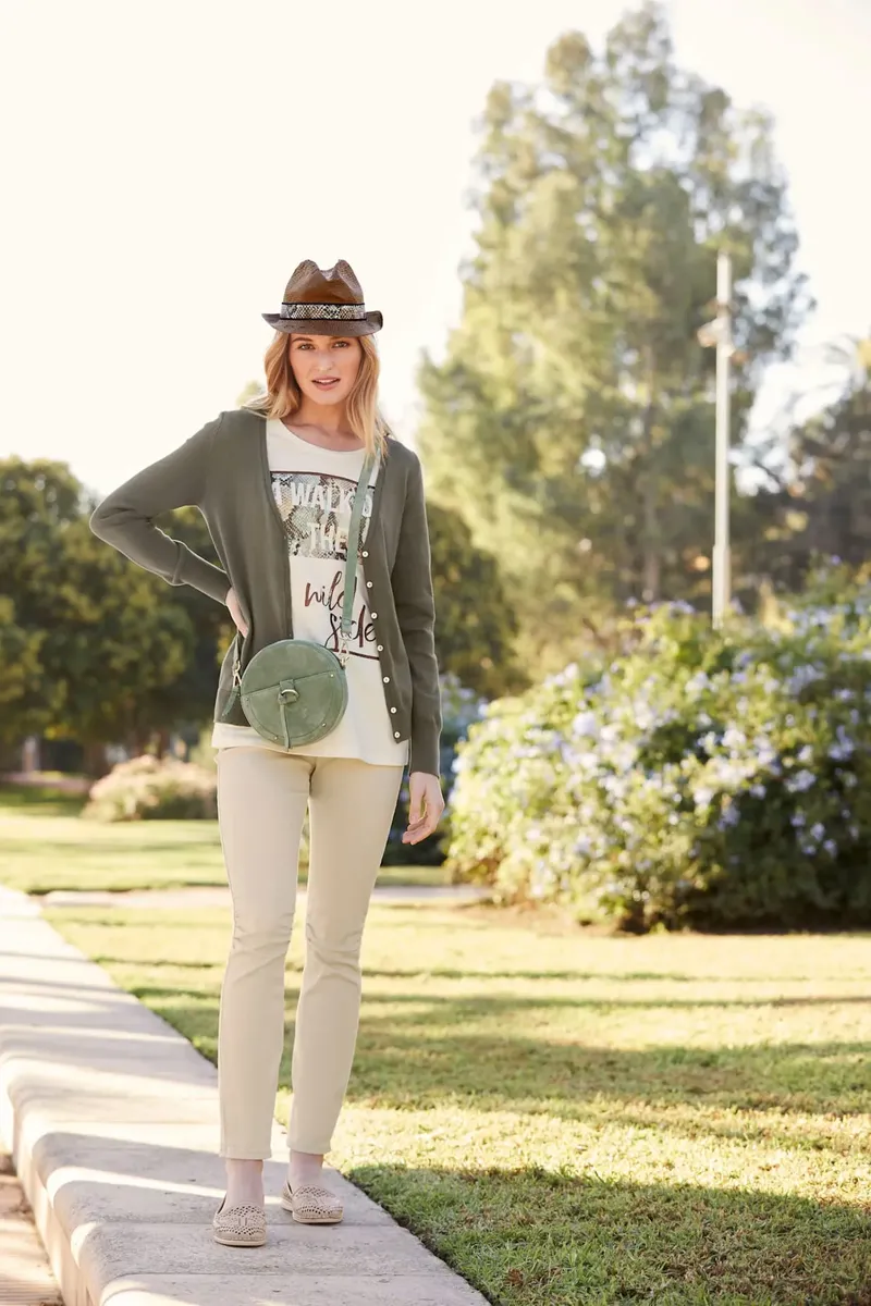 Heine кардиган, оливковый
Heine кардиган, оливковый