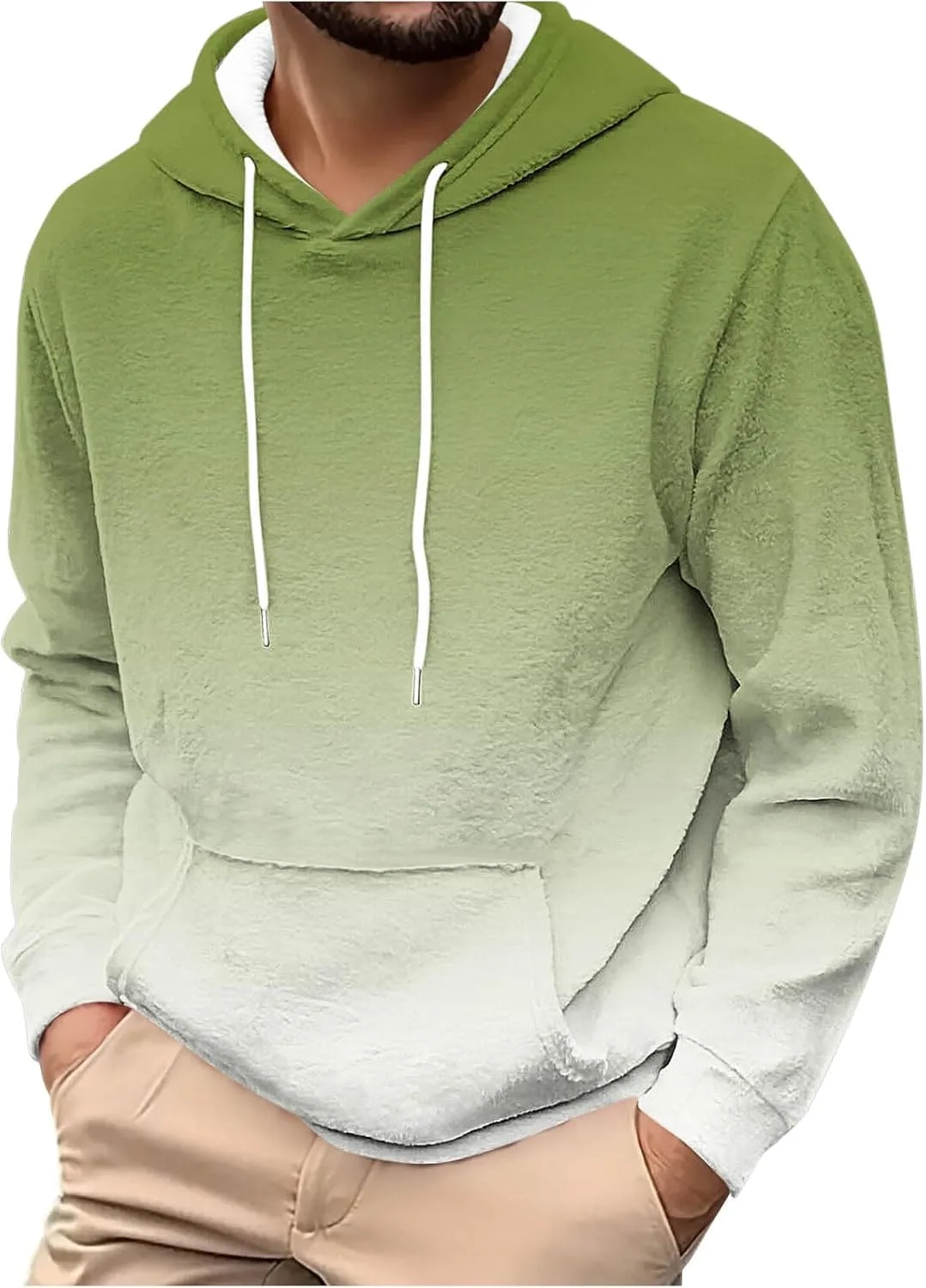 Мужская толстовка с капюшоном Gradient Color, флисовая, с карманом
Мужская толстовка с капюшоном Gradient Color, флисовая, с карманом