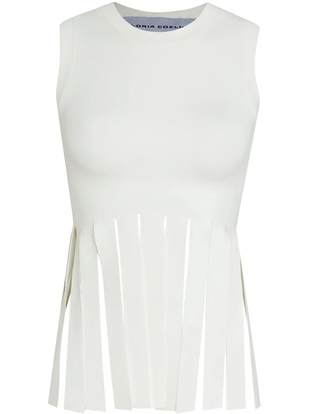 Топ без рукавов Gloria Coelho, белый
Топ без рукавов Gloria Coelho, белый