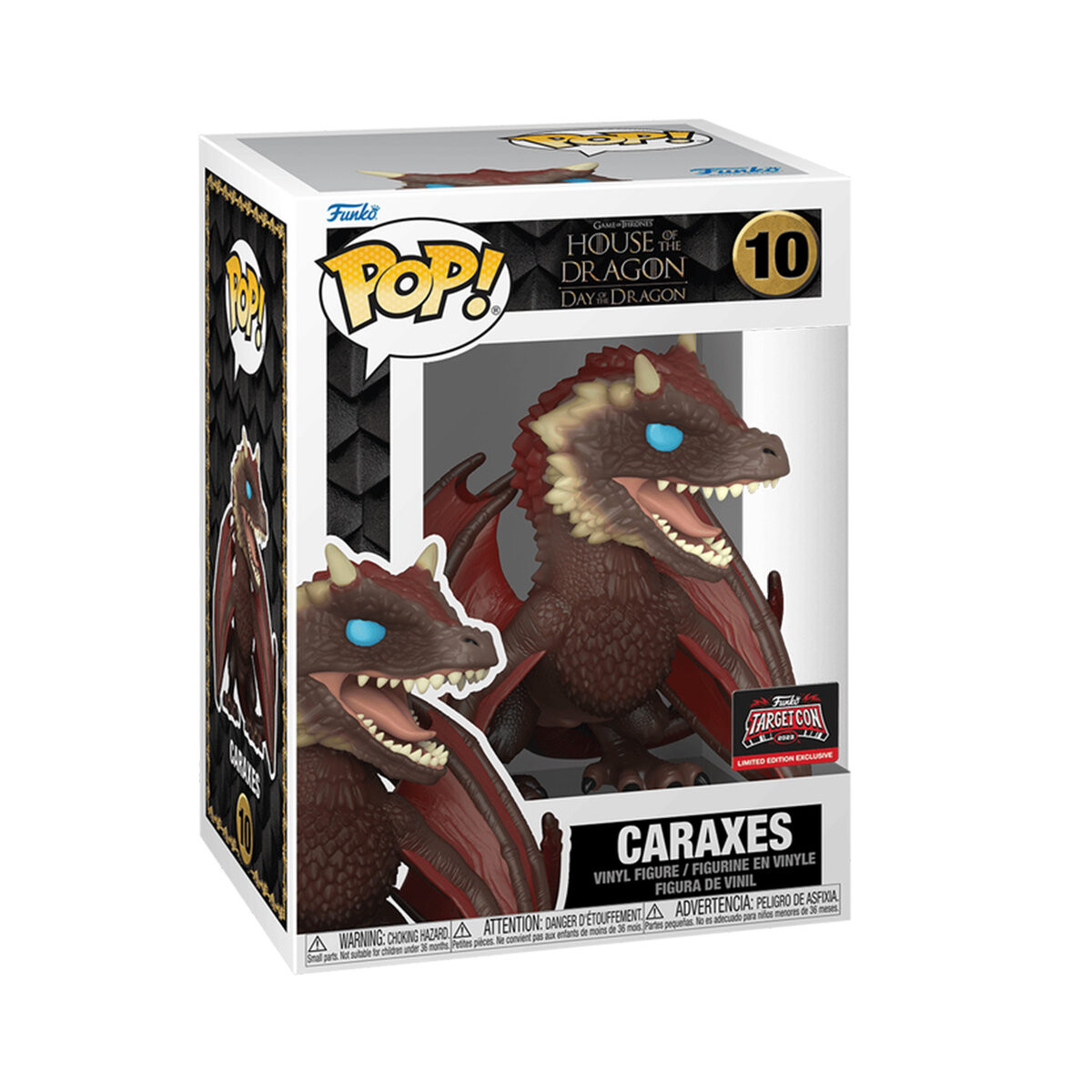 Funko POP! Караксес 10 - Дом Дракона
Funko POP! Караксес 10 - Дом Дракона