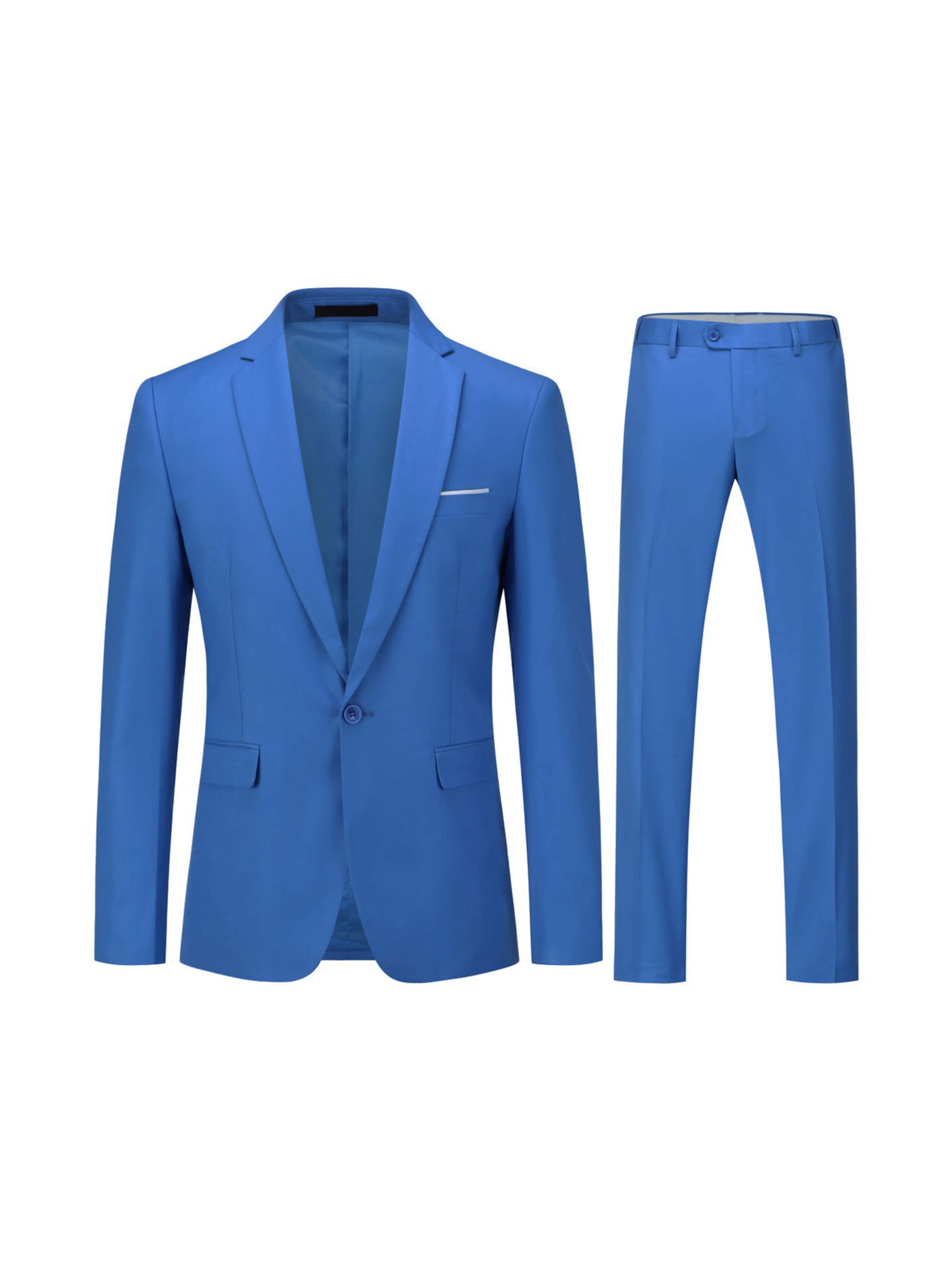 Youthup Костюм синего цвета Slim fit
Youthup Костюм синего цвета Slim fit