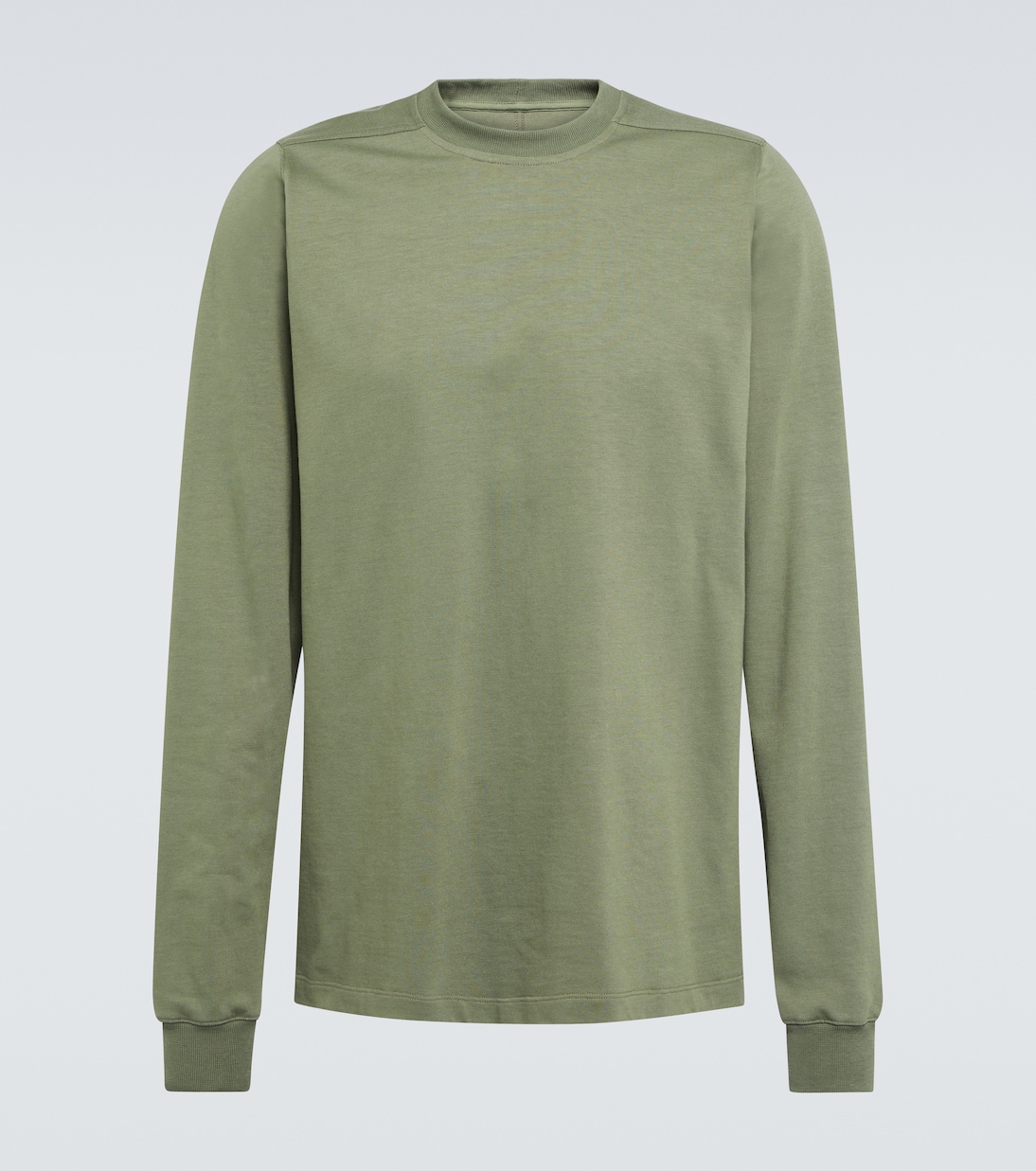 Хлопковая футболка Rick Owens, Moss
Хлопковая футболка Rick Owens, Moss