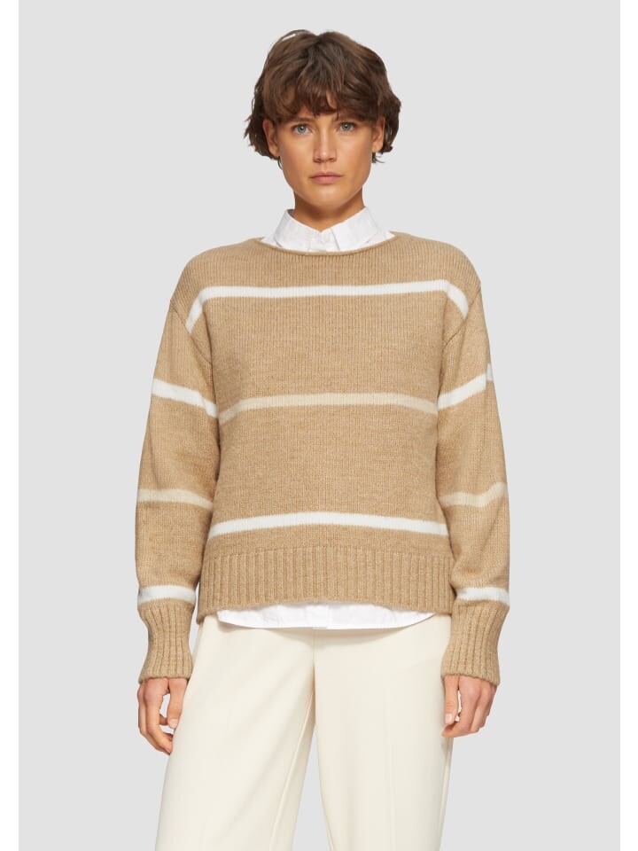 Пуловер s.Oliver Strickpullover langarm, коричневый
Пуловер s.Oliver Strickpullover langarm, коричневый