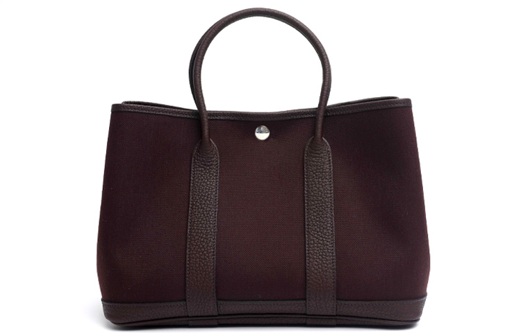 HERMES Сумка садовая холщовая с телячьей кожей Негонда унисекс шоколад и красный руж
HERMES Сумка садовая холщовая с телячьей кожей Негонда унисекс шоколад и красный руж