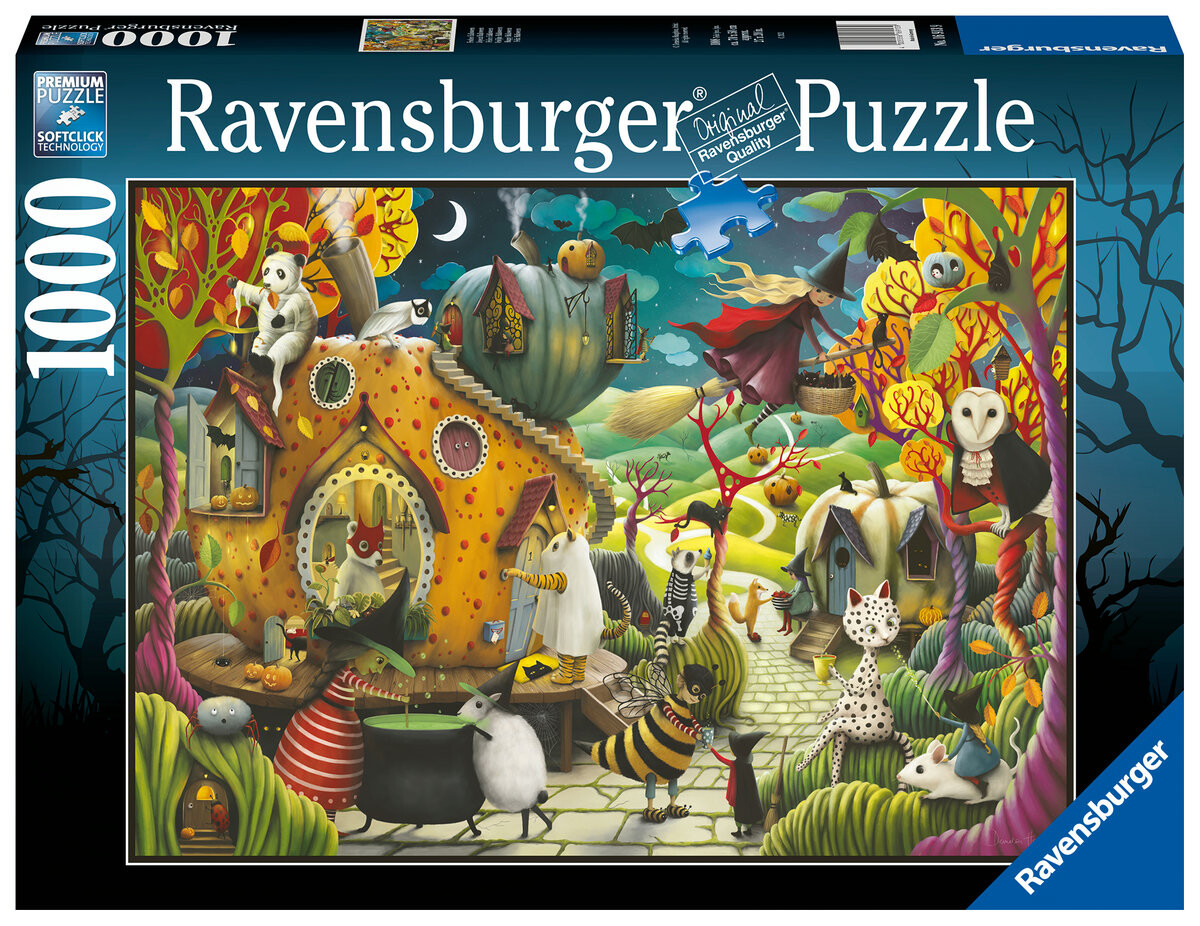 Пазл Ravensburger, Хэллоуин, 1000 шт. 
Пазл Ravensburger, Хэллоуин, 1000 шт.