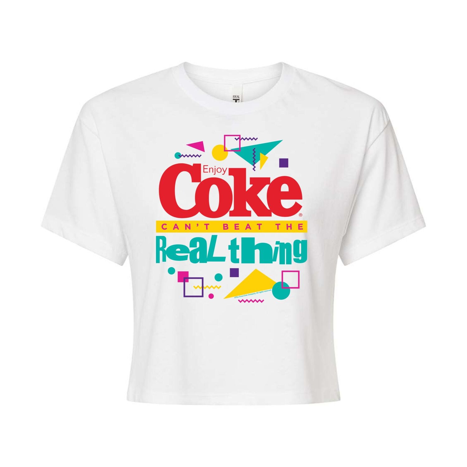 Укороченная футболка Coca-Cola Coke для юниоров не может быть лучше Licensed Character, белый
Укороченная футболка Coca-Cola Coke для юниоров не может быть лучше Licensed Character, белый