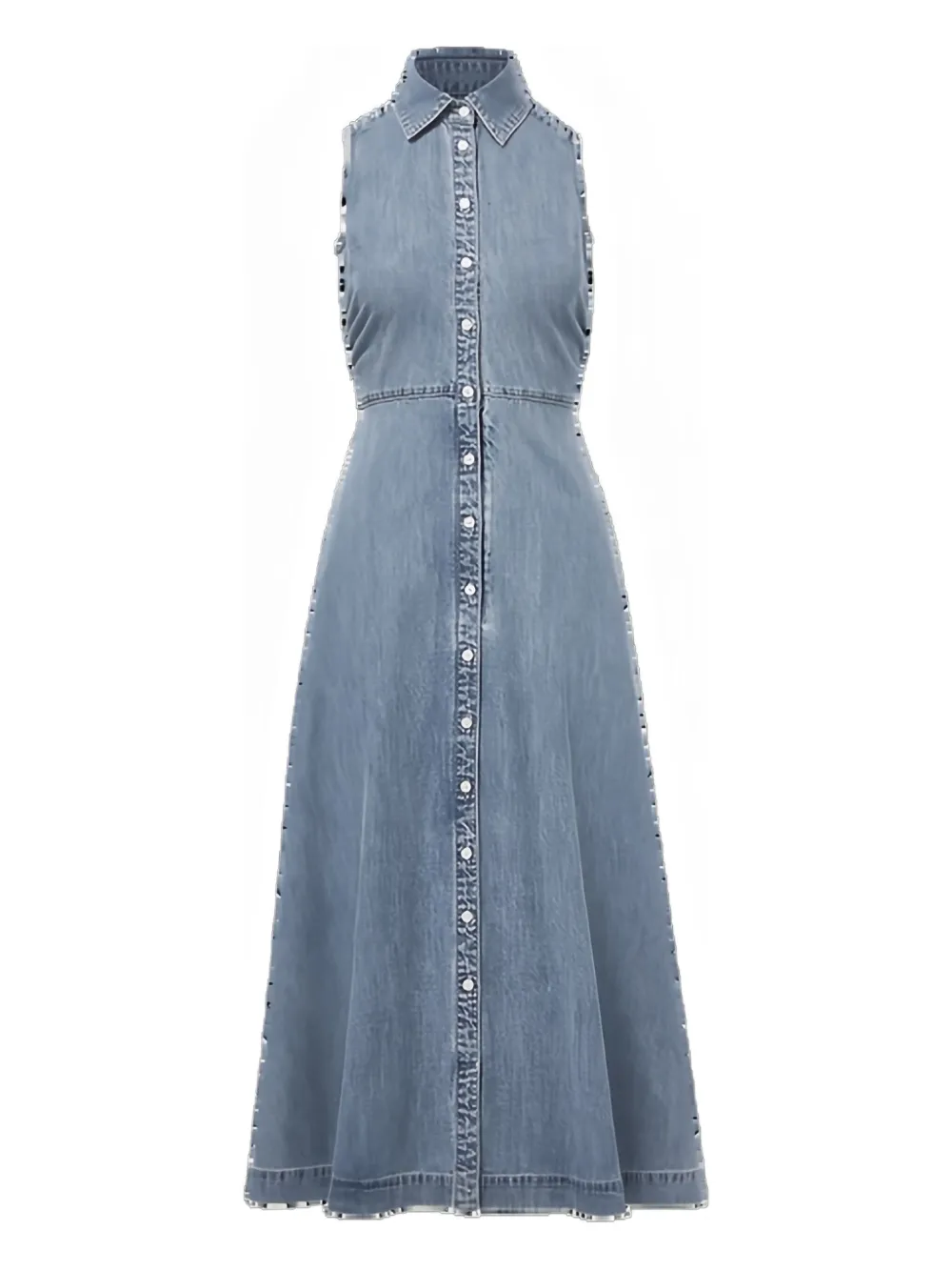 Платье без рукавов пышнее Veronica Beard, синий
Платье без рукавов пышнее Veronica Beard, синий