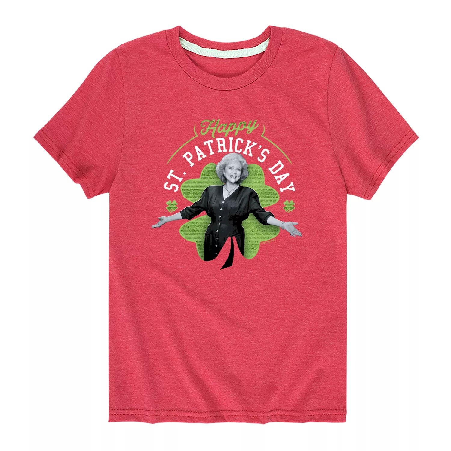 Золотая футболка Святого Патрика для мальчиков 8–20 лет для девочек Licensed Character, красный
Золотая футболка Святого Патрика для мальчиков 8–20 лет для девочек Licensed Character, красный