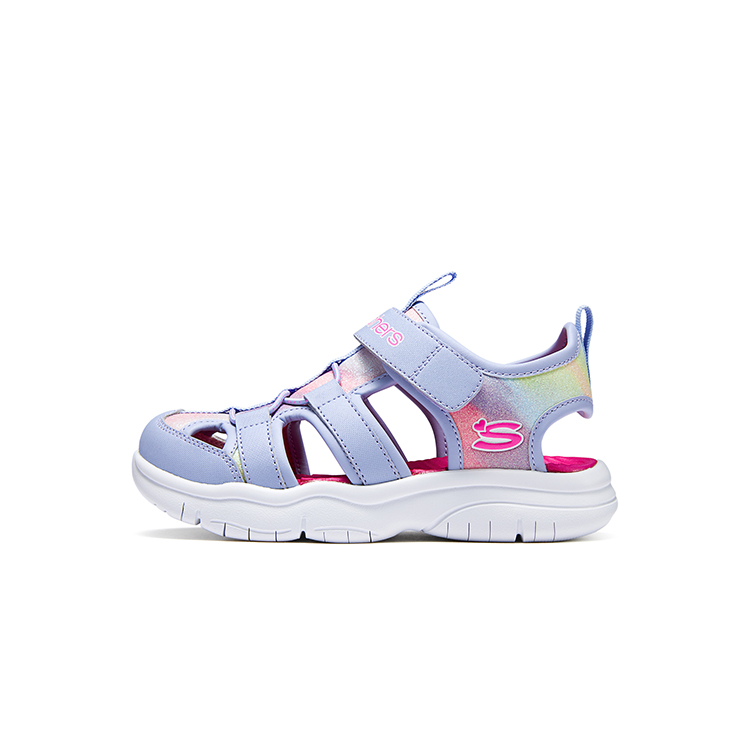 Skechers Kids Детские сандалии из дышащего износостойкого материала, фиолетовые
Skechers Kids Детские сандалии из дышащего износостойкого материала, фиолетовые