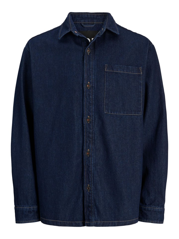 Рубашка из темного денима Jack & Jones
Рубашка из темного денима Jack & Jones