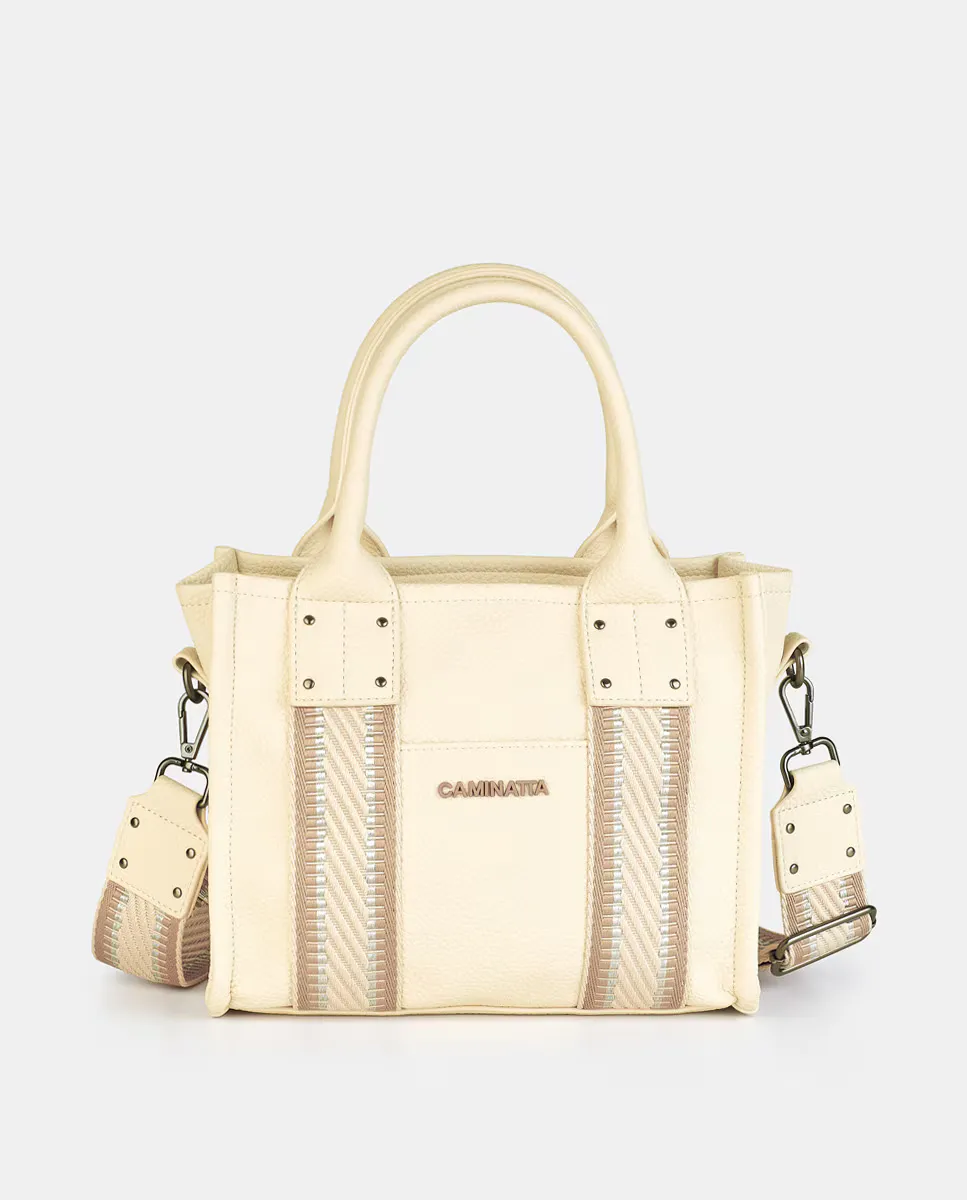 Мини-сумка цвета слоновой кости Caminatta, бежевый
Мини-сумка цвета слоновой кости Caminatta, бежевый