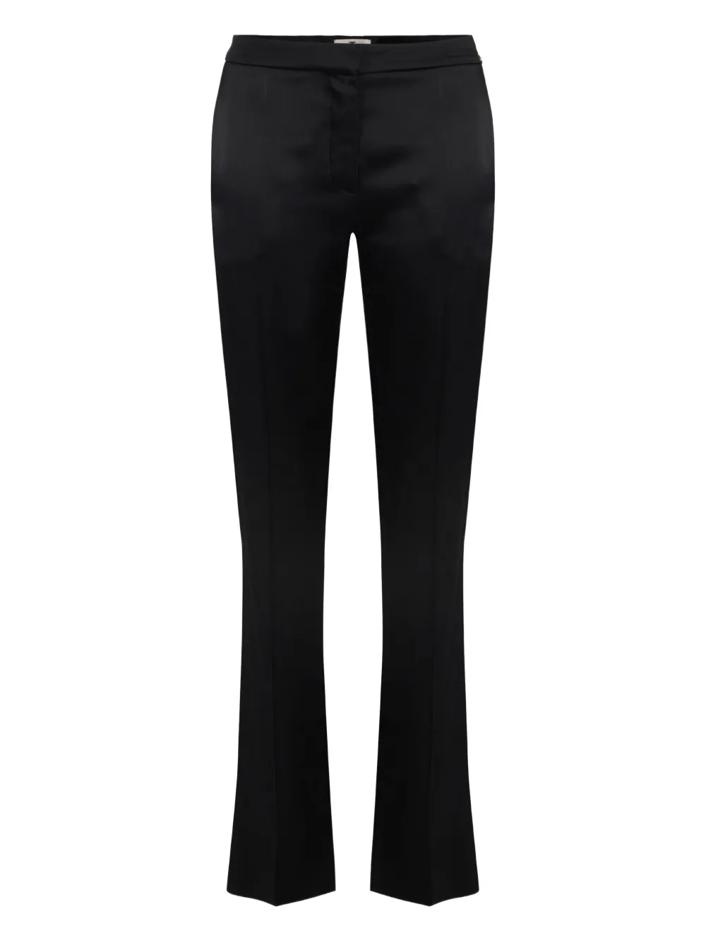 Брюки с завышенной талией Elisabetta Franchi, черный 
Брюки с завышенной талией Elisabetta Franchi, черный
