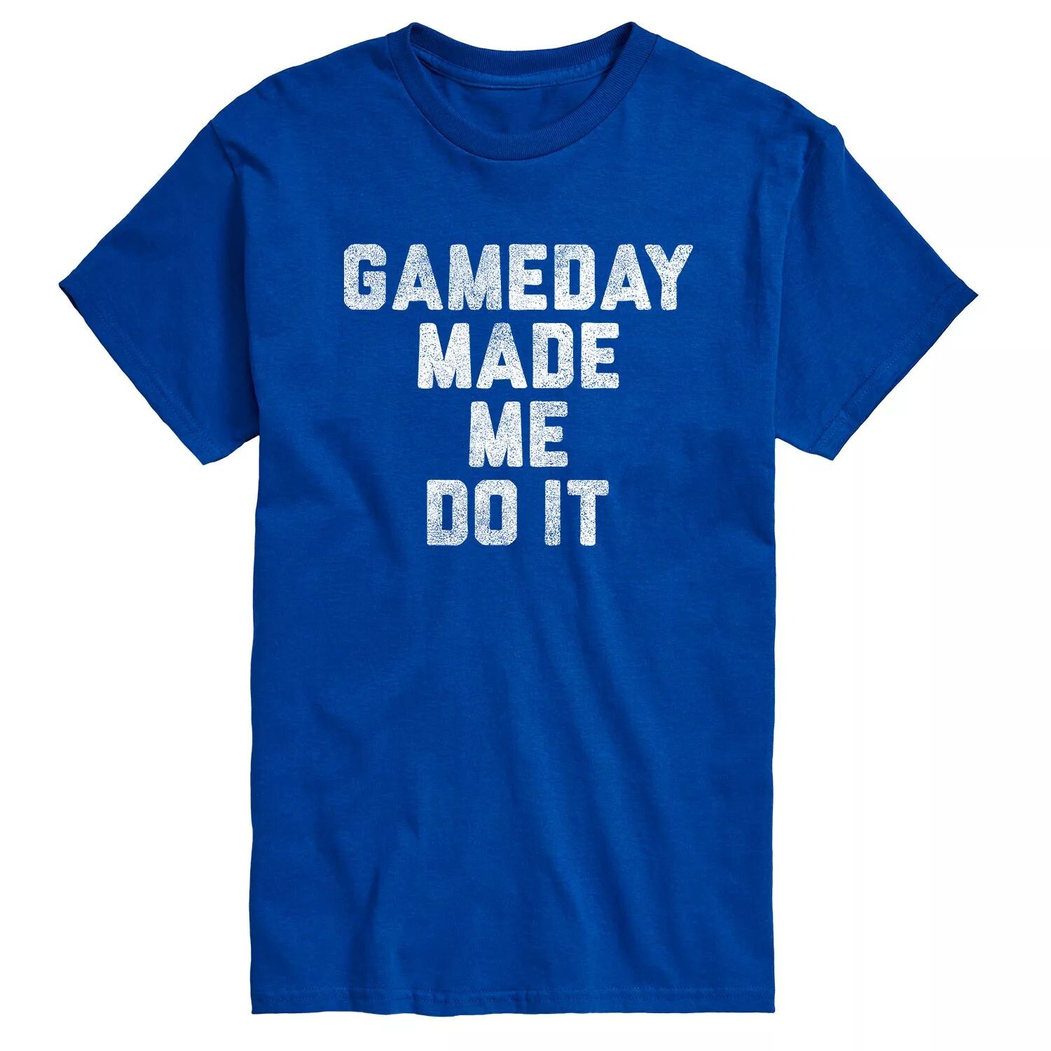 Футболка Big & Tall Gameday заставила меня сделать это Licensed Character, синий
Футболка Big & Tall Gameday заставила меня сделать это Licensed Character, синий