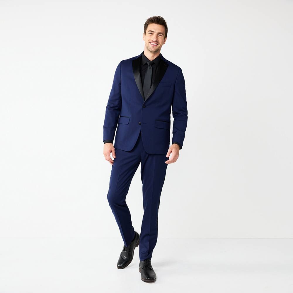 Мужская кв. 9 Комплект костюма-смокинга с вложенным рисунком Apt. 9, цвет Blue Solid
Мужская кв. 9 Комплект костюма-смокинга с вложенным рисунком Apt. 9, цвет Blue Solid