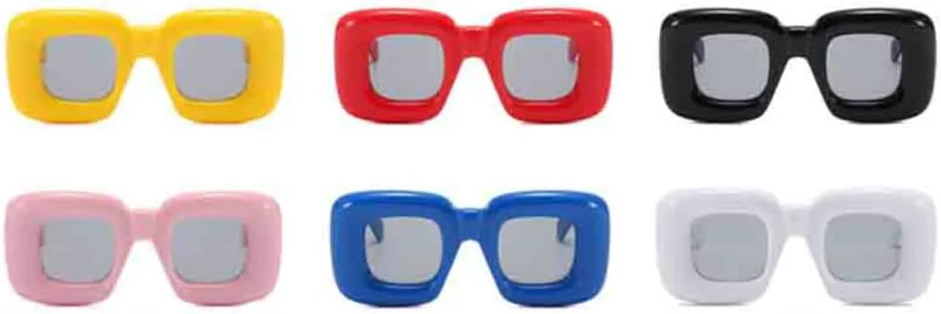 Уникальные солнцезащитные очки конфетных цветов для женщин, роскошные солнцезащитные очки для мужчин в стиле панк-хип-хоп, защита от УФ-излучения UV400 VVTWSSW, White
Уникальные солнцезащитные очки конфетных цветов для женщин, роскошные солнцезащитные очки для мужчин в стиле панк-хип-хоп, защита от УФ-излучения UV400 VVTWSSW, White