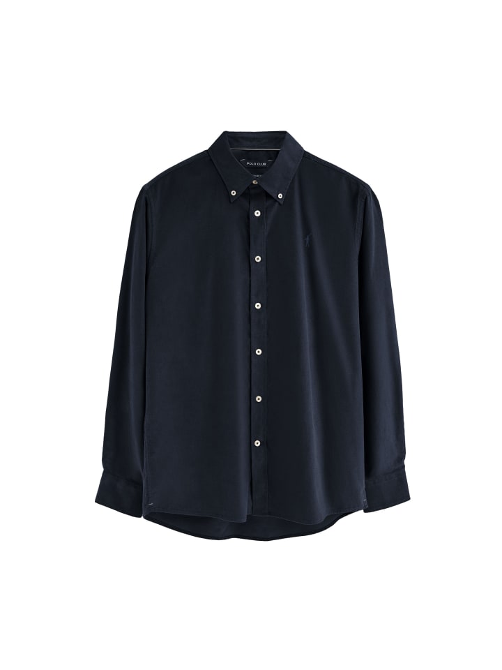 Рубашка с длинными рукавами темно-синего цвета Polo Club
Рубашка с длинными рукавами темно-синего цвета Polo Club