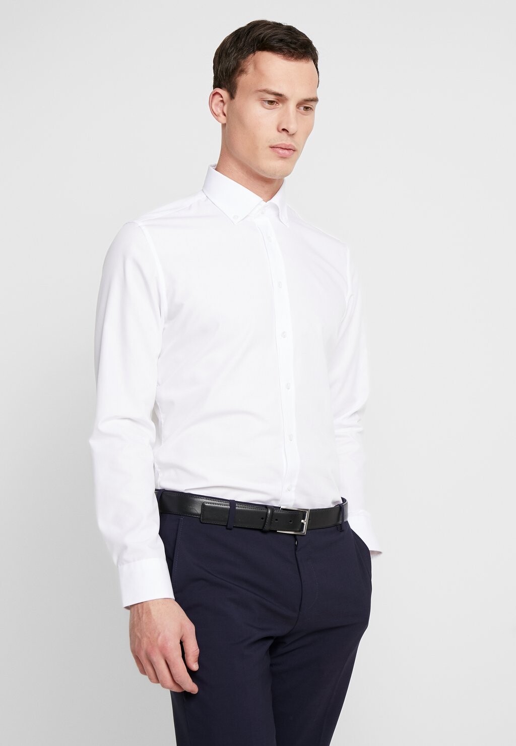 Классическая рубашка Button Down Slim Fit Seidensticker, белый
Классическая рубашка Button Down Slim Fit Seidensticker, белый
