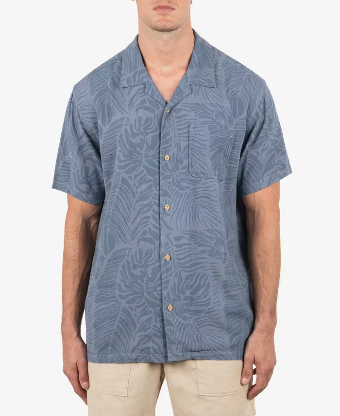 Мужская рубашка Laguna Camp с коротким рукавом Hurley, синий
Мужская рубашка Laguna Camp с коротким рукавом Hurley, синий