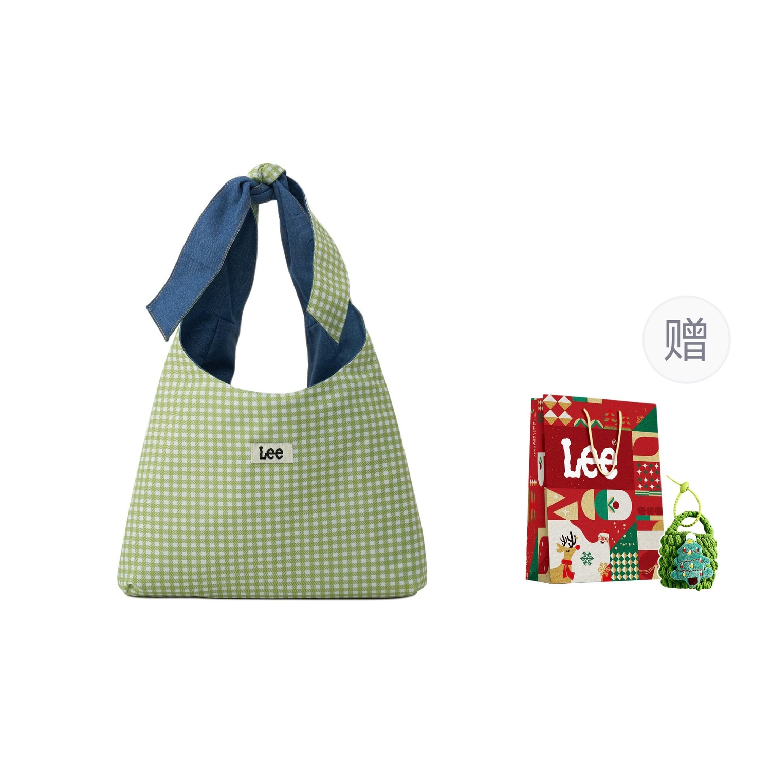 Lee Тканевая сумка-шоппер, Green Plaid (Gift Limited Edition)
Lee Тканевая сумка-шоппер, Green Plaid (Gift Limited Edition)