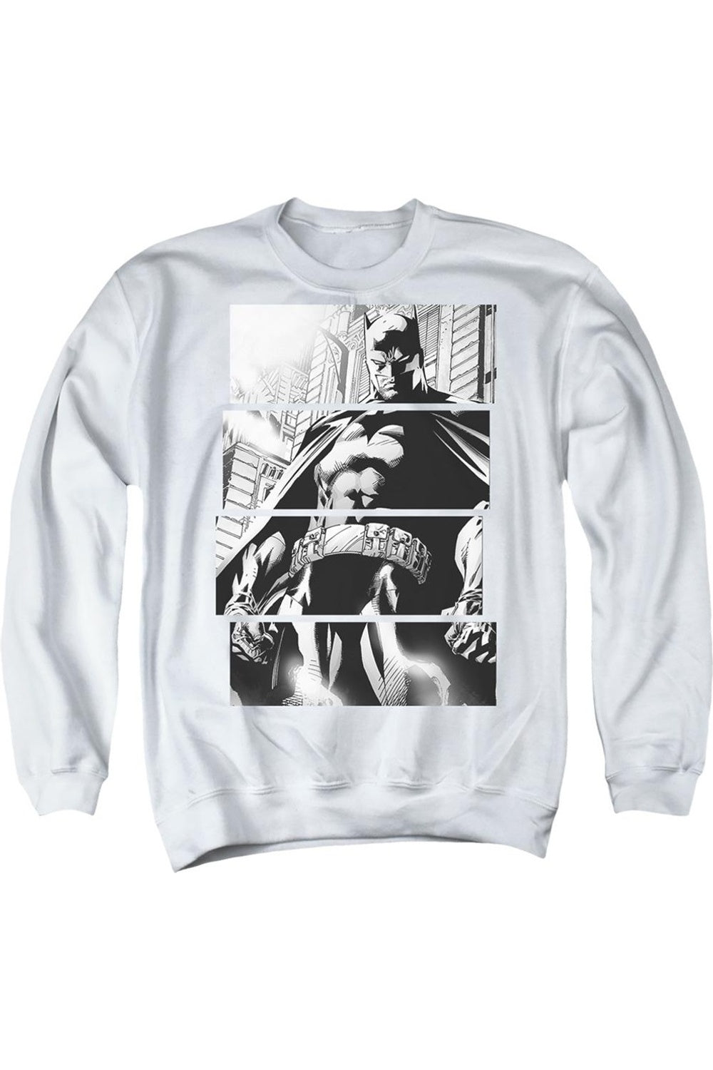 Толстовка Batman Panels для взрослых с круглым вырезом Gildan, белый
Толстовка Batman Panels для взрослых с круглым вырезом Gildan, белый