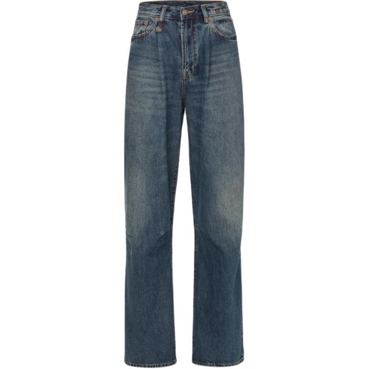Уайн джинсы с широкими штанинами R13, синий
Уайн джинсы с широкими штанинами R13, синий
