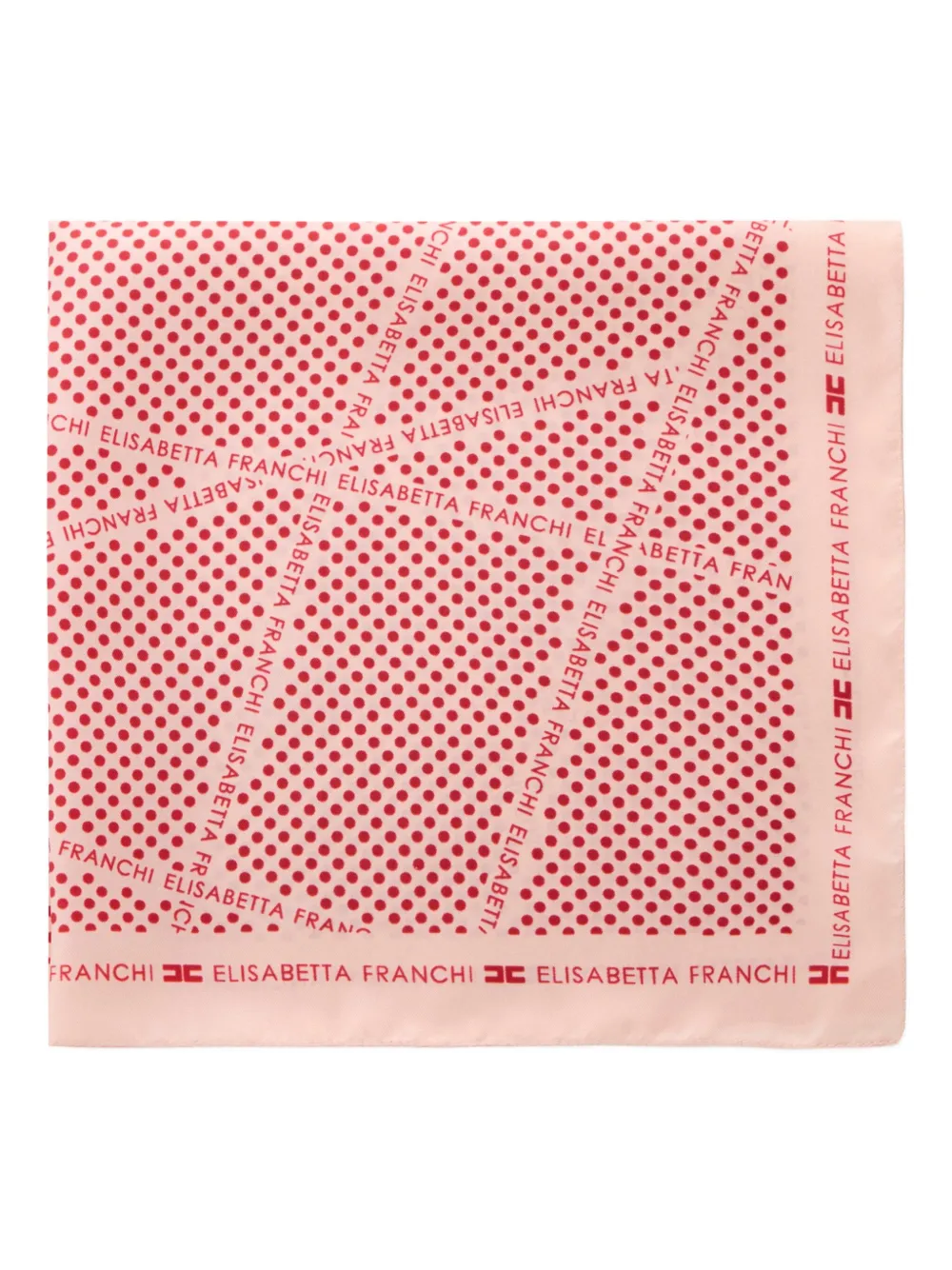 Шарф из твила в горошек Elisabetta Franchi, розовый
Шарф из твила в горошек Elisabetta Franchi, розовый