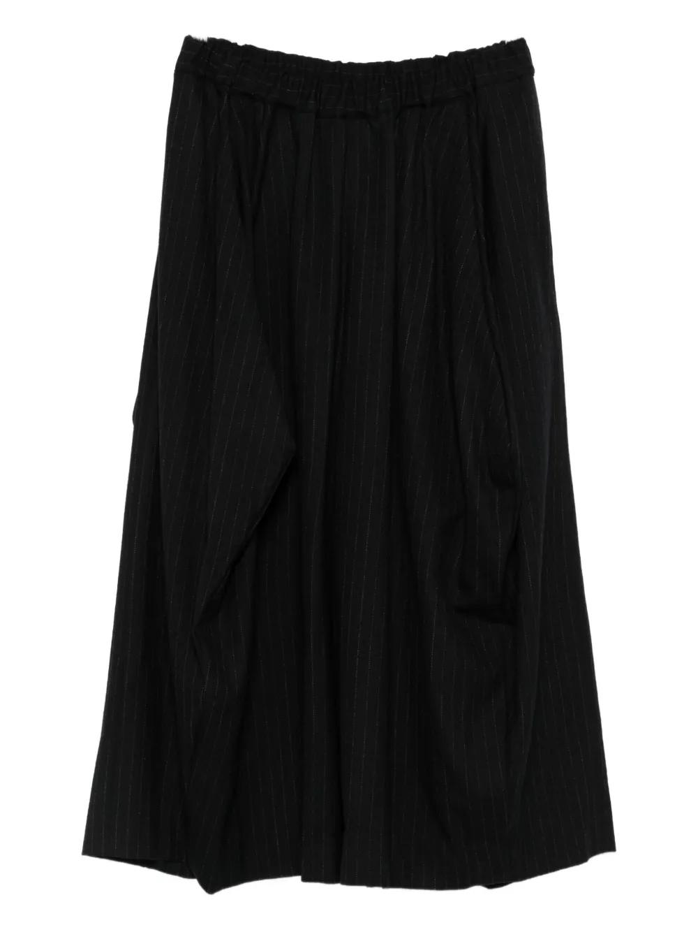 Укороченные брюки в полоску Comme Des Garcons, серый
Укороченные брюки в полоску Comme Des Garcons, серый