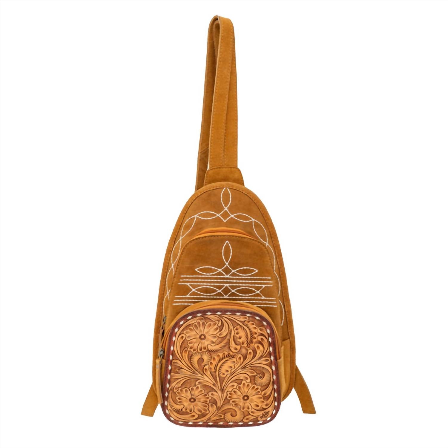 Женский рюкзак с декоративной строчкой в бежевом цвете American Darling
Женский рюкзак с декоративной строчкой в бежевом цвете American Darling