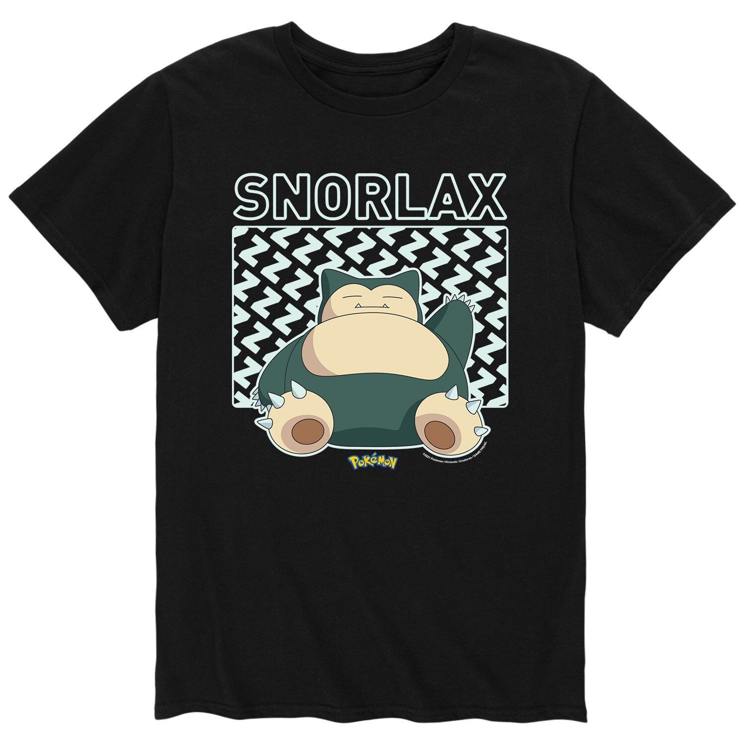 Мужская футболка Pokémon Snorlax Licensed Character, Черный, Мужская футболка Pokémon Snorlax Licensed Character
Мужская футболка Pokémon Snorlax Licensed Character, Черный, Мужская футболка Pokémon Snorlax Licensed Character