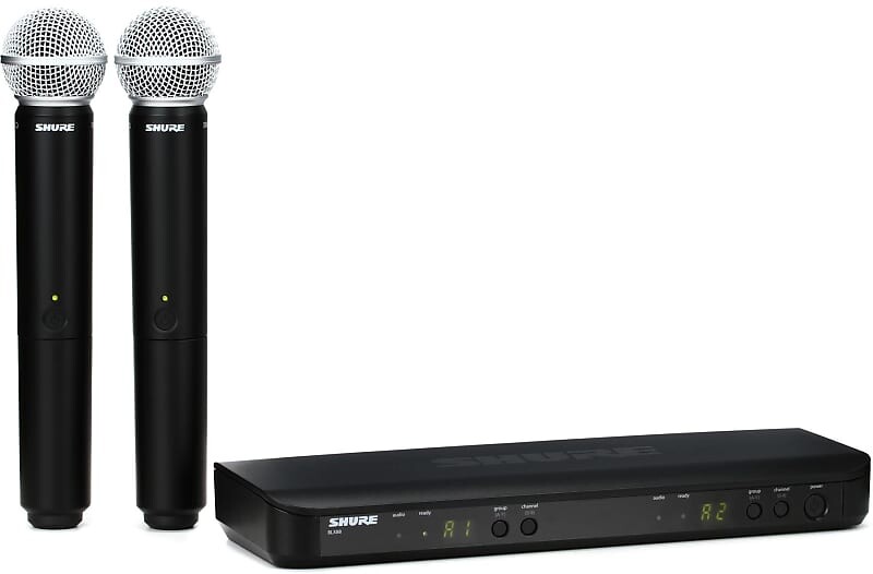 Микрофон Shure BLX288/SM58-H10
Микрофон Shure BLX288/SM58-H10