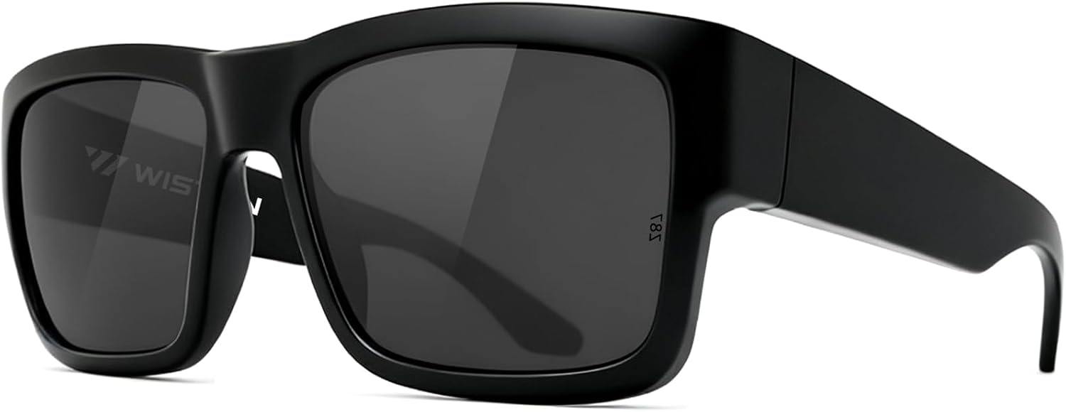 Солнцезащитные очки WISTON XL Z87 для мужчин и женщин с большой широкой головой, сверхлегкая квадратная оправа TR90, защита от УФ-излучения UV400, защитные рабочие очки, Black/3 Grey
Солнцезащитные очки WISTON XL Z87 для мужчин и женщин с большой широкой головой, сверхлегкая квадратная оправа TR90, защита от УФ-излучения UV400, защитные рабочие очки, Black/3 Grey